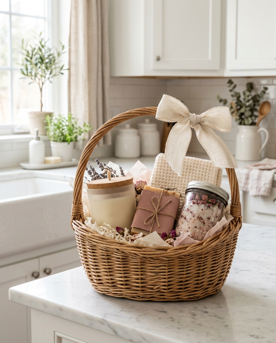 A Quiet Moment — gift basket by Leah's Gift Baskets