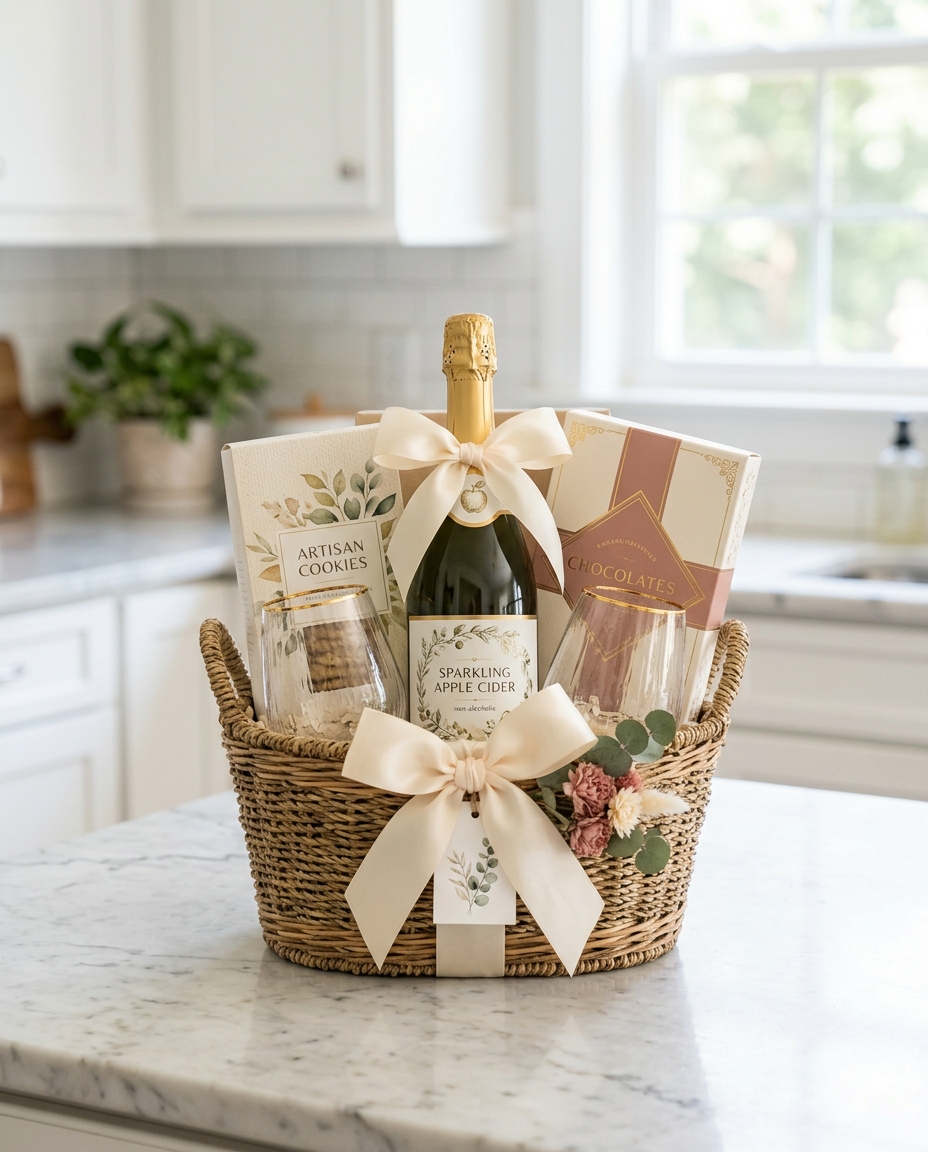 Something to Celebrate — gift basket by Leah's Gift Baskets